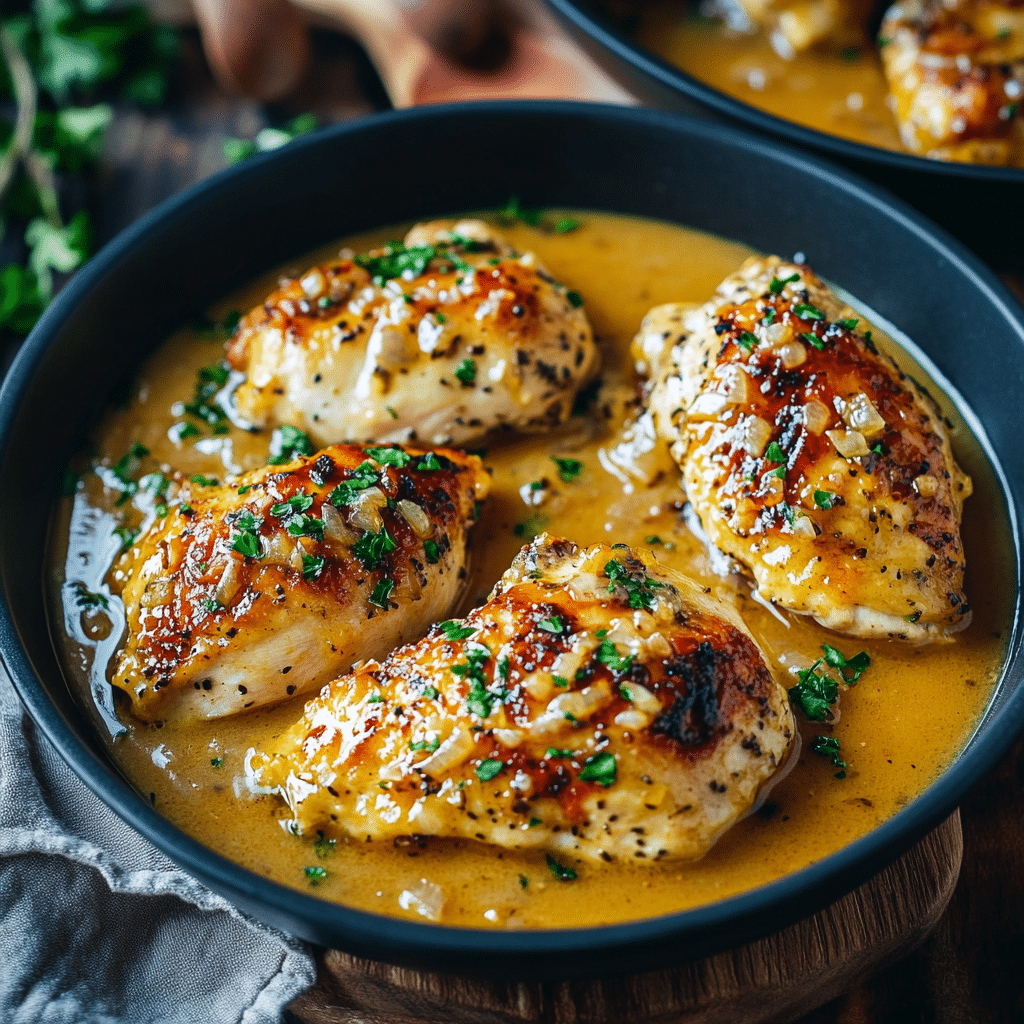 Oven-Baked Dijon and Cumin Chicken