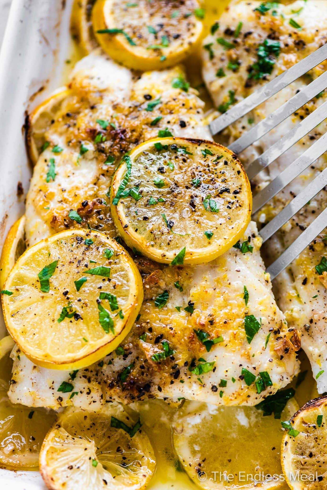 Baked Lemon-Cumin Fish Fillets