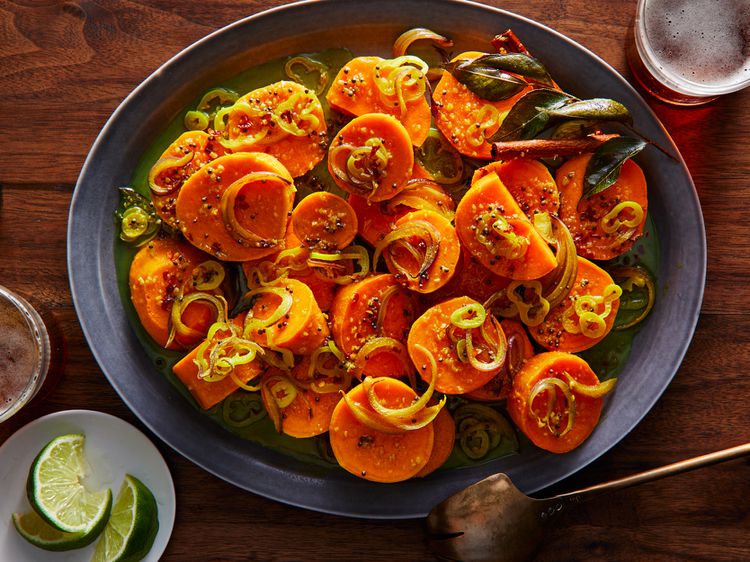 Sesame-Ginger Sweet Potato Salad