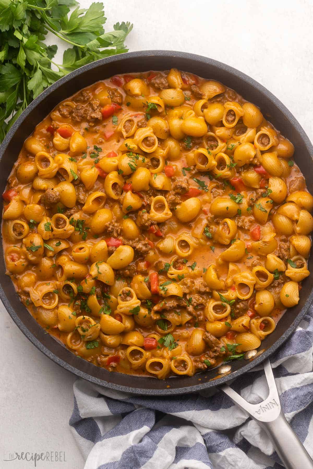 One-Pot Taco Turkey Pasta