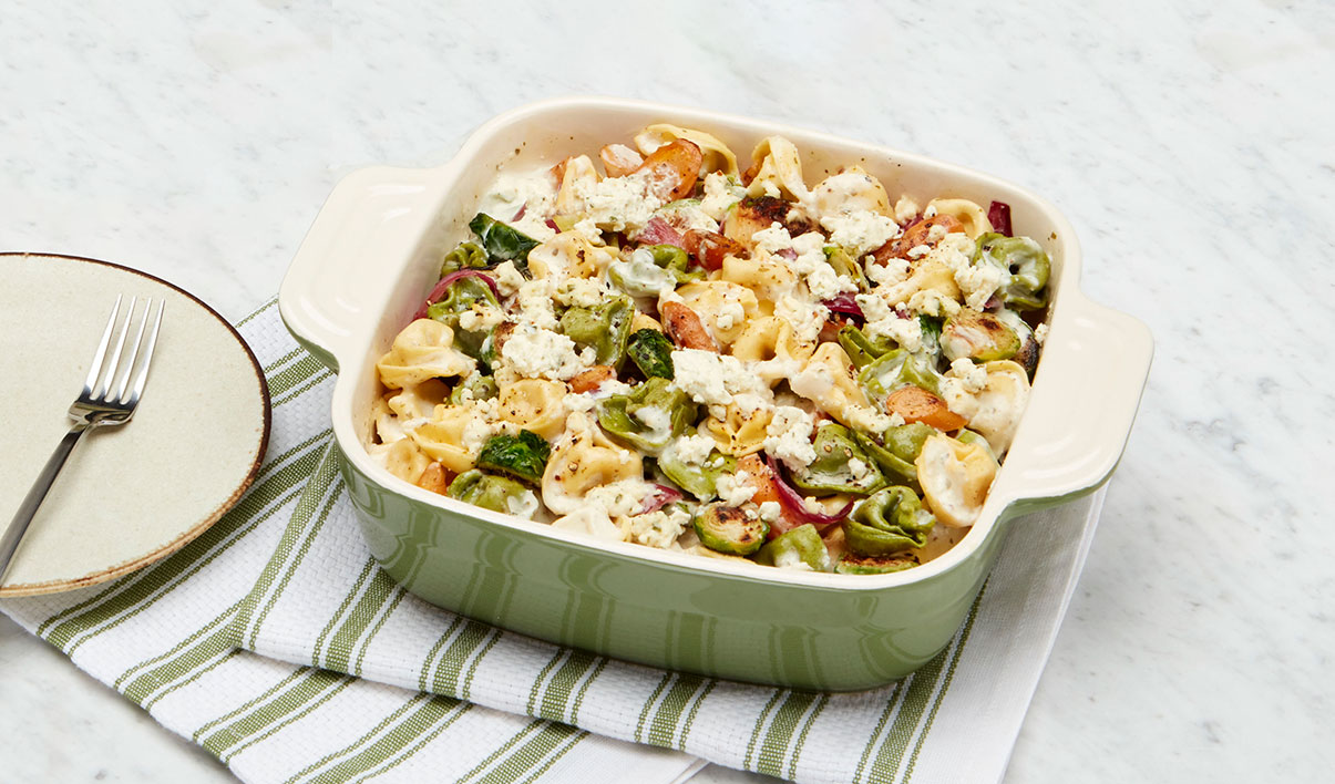 Roasted Carrot and Boursin Pasta