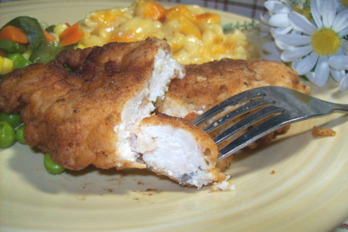 Buttermilk-Fried Chicken with Spiced Cornbread