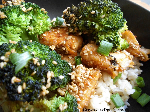 One-Pan Chicken and Broccoli with Sesame