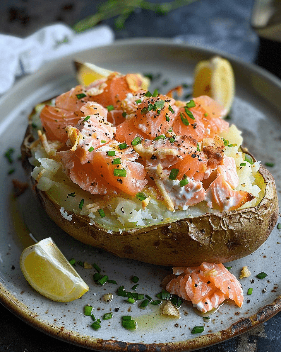 Flaked Salmon and Mashed Potato Bake