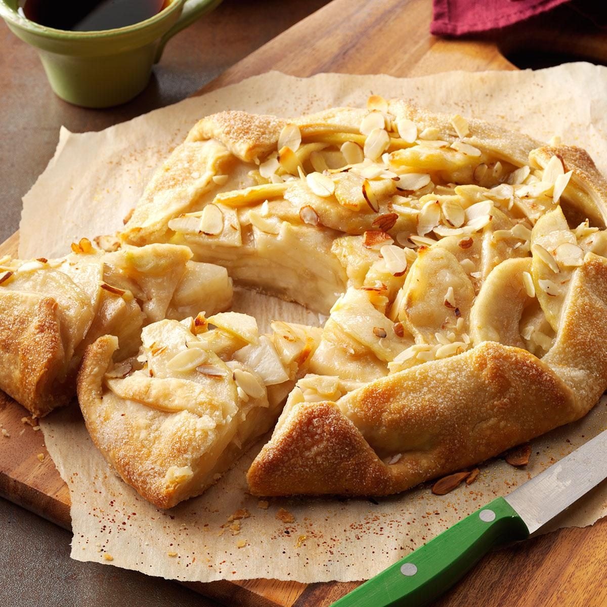 Rainier Cherry and Almond Streusel Tart