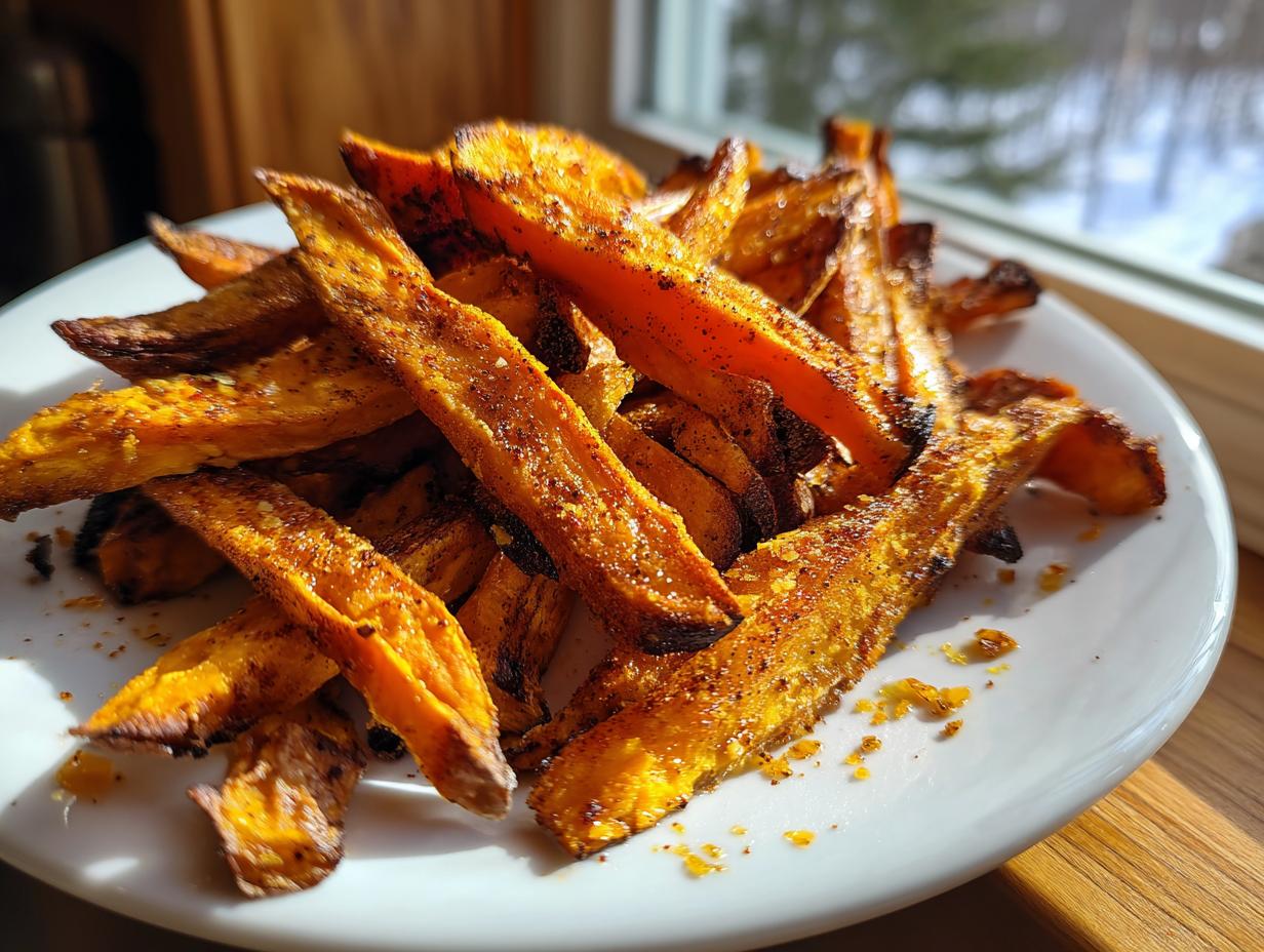Crispy Oven-Baked Sweet Potato Fries