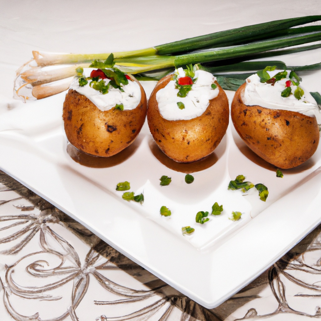 Cheese-Infused Potato Skins with Herb Dip