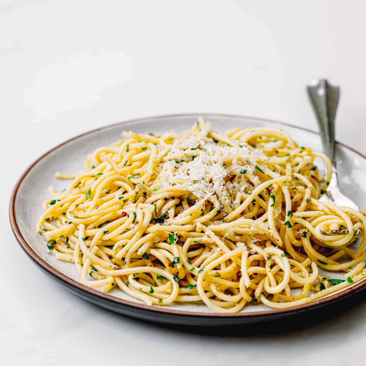 Sicilian-Style Pasta with Anchovy and Capers