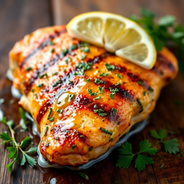 Herb-Infused Lemon Chicken Skillet