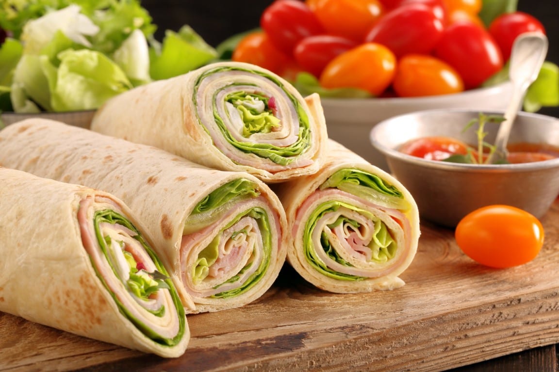 Ham and Cheese Roll-Ups with Dill