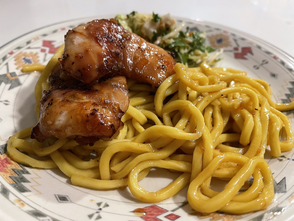 Spicy Lime-Glazed Chicken Thighs