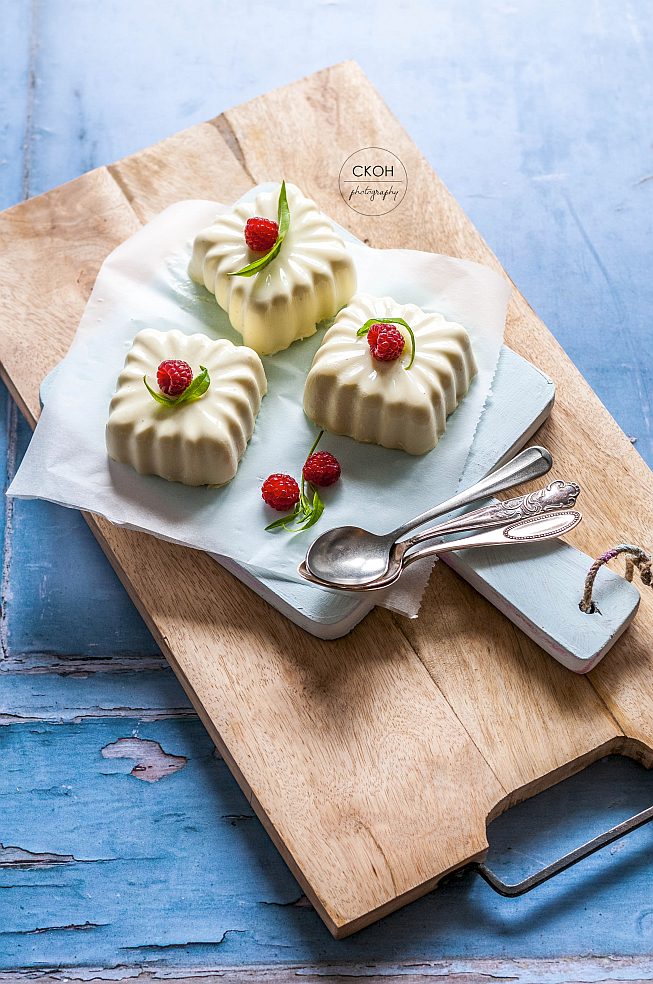 Lemon-Verbena Panna Cotta