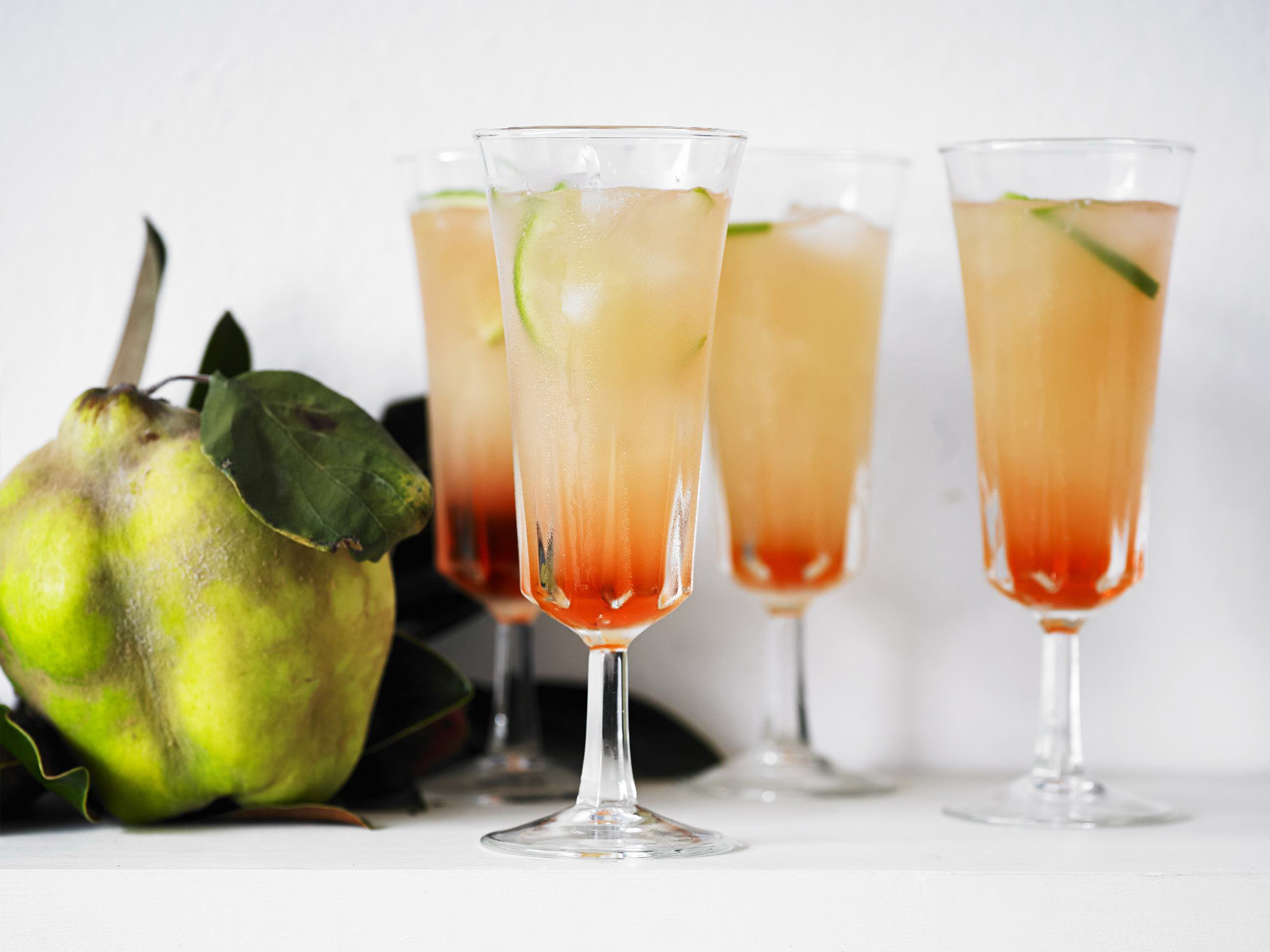 Bitter Grapefruit Aperol Fizz