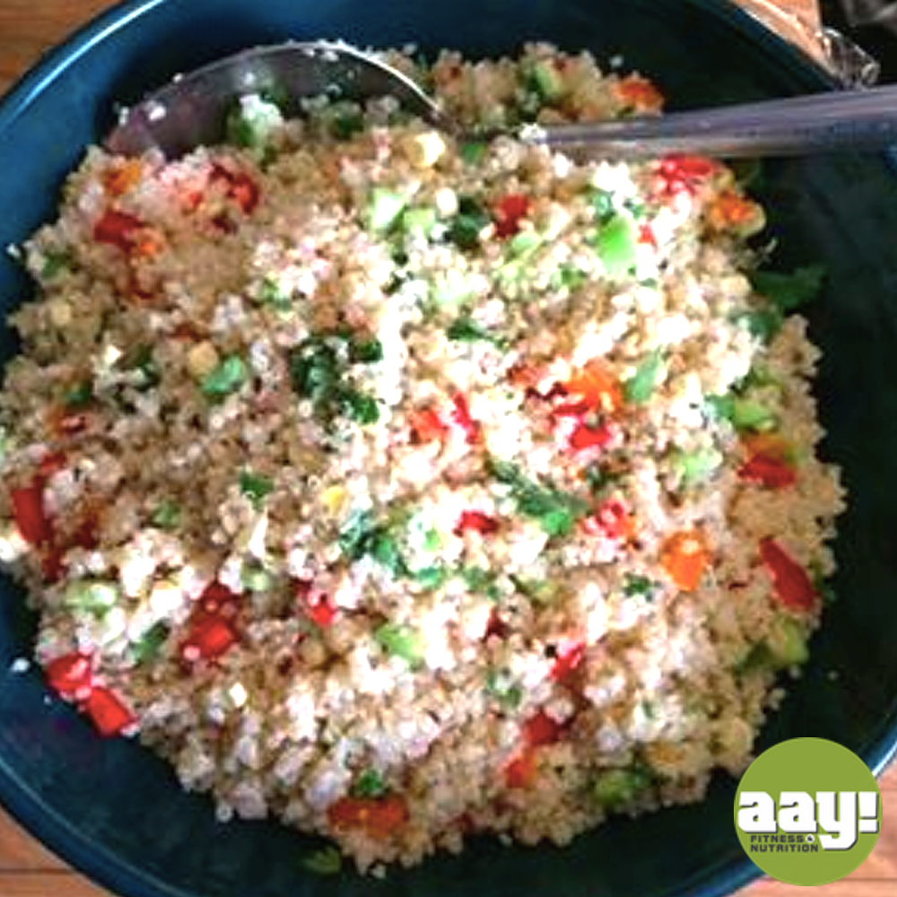 Garden Perennial Quinoa Salad