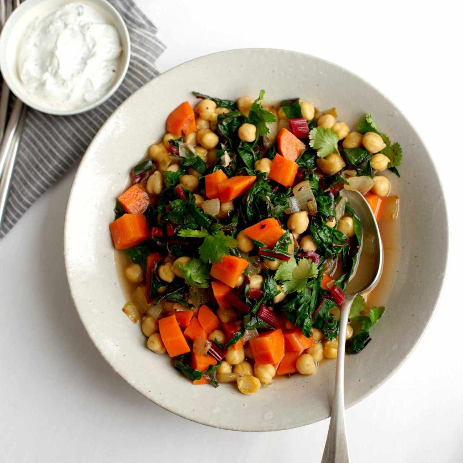 Squash and Chickpea Stew with Lemon
