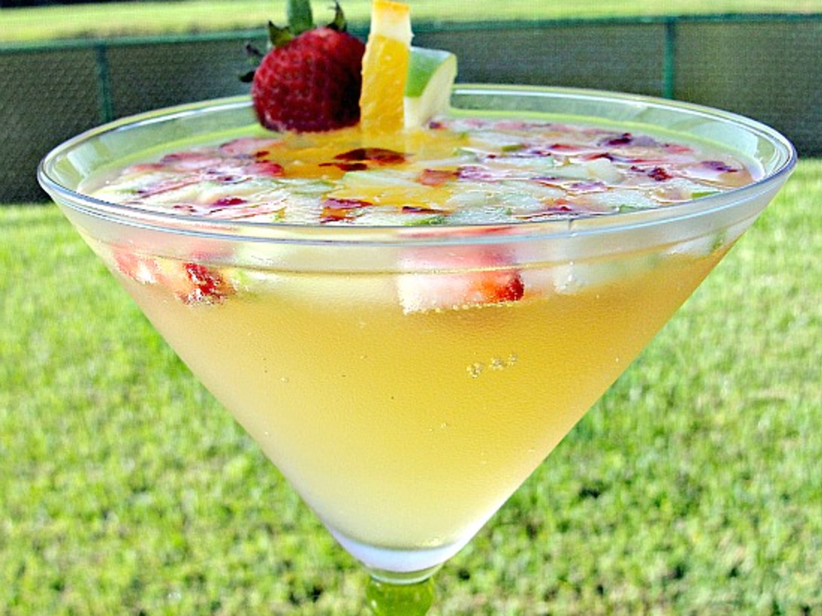 Fresh Ginger and Citrus Fruit Punch