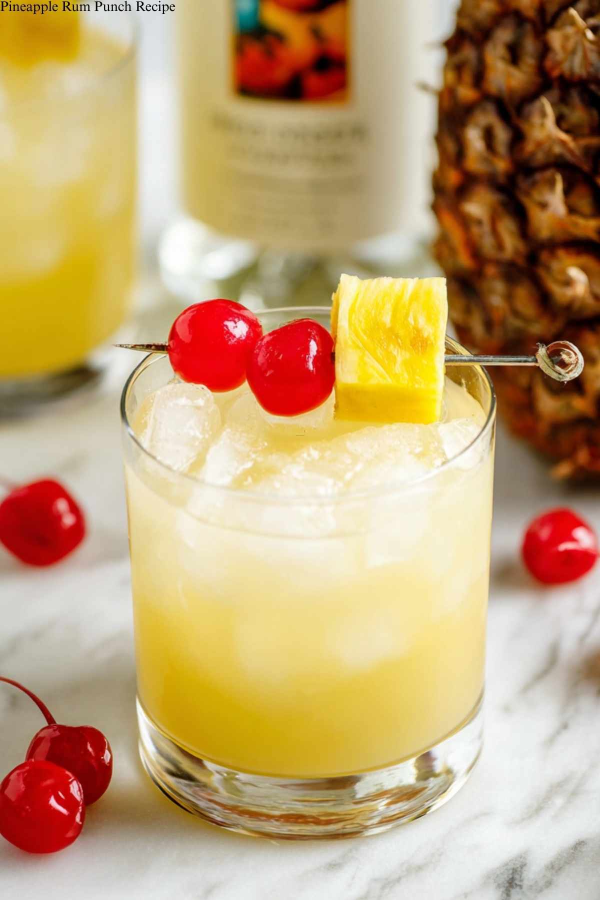 Tiki Pineapple Rum Punch
