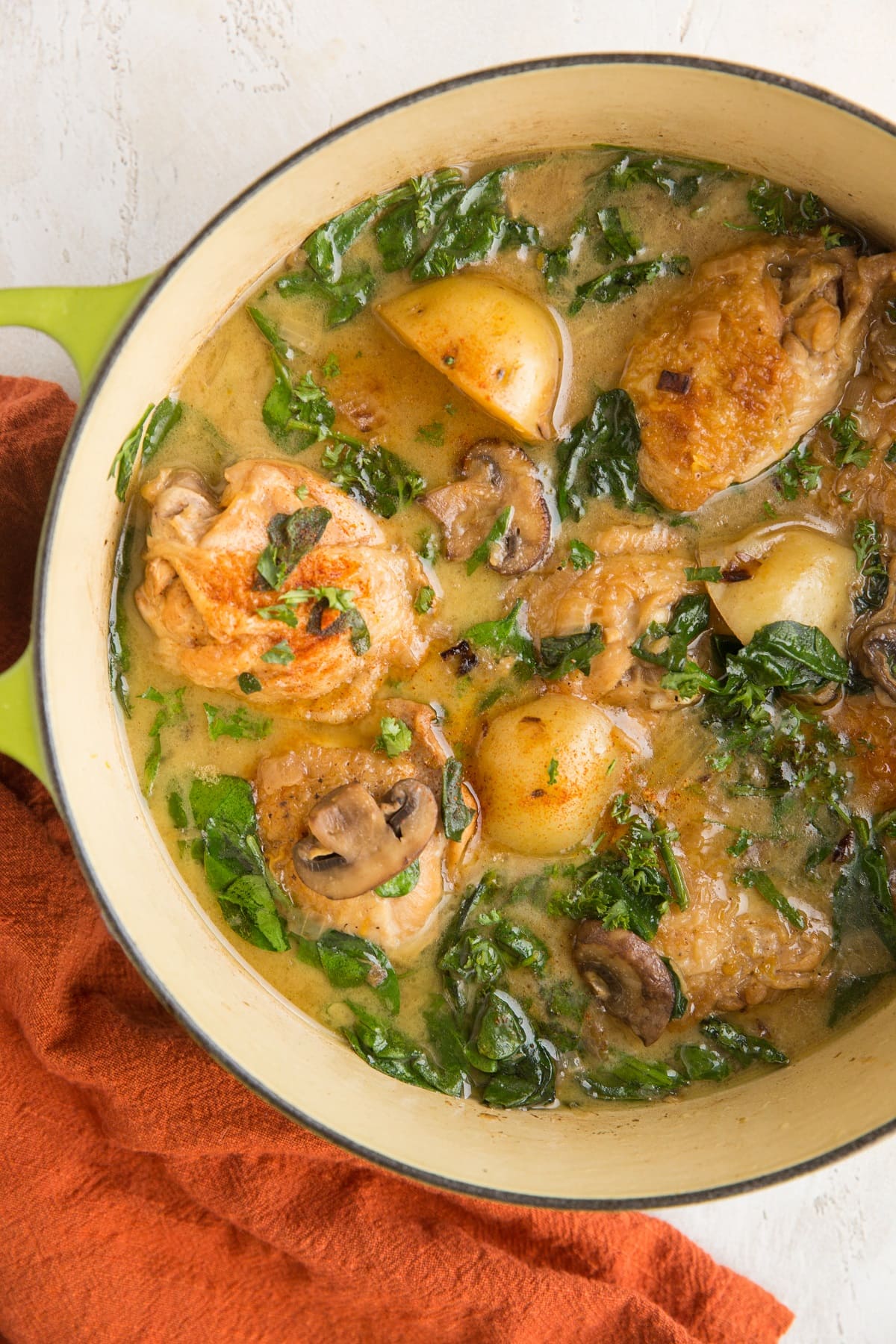 One-Pot Chicken and Potatoes with Dill