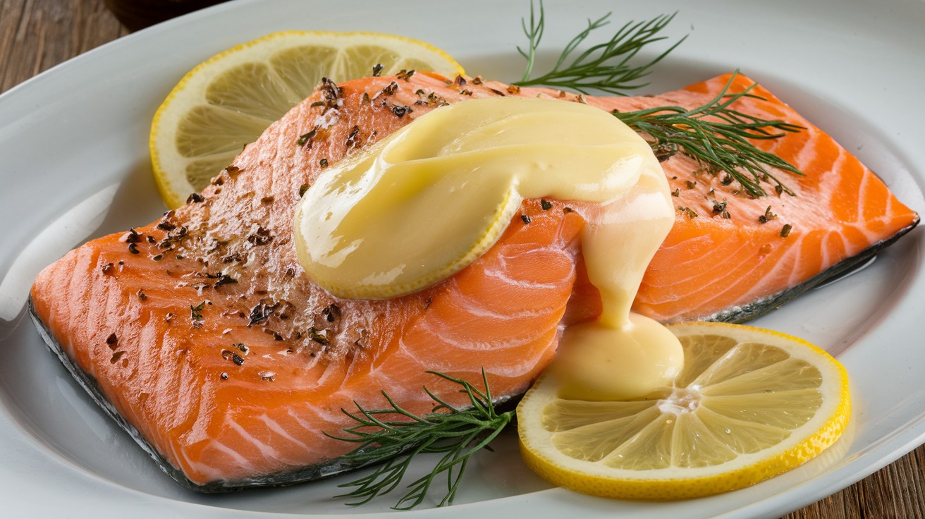 Baked Lemon-Dill Salmon with Herbed Butter