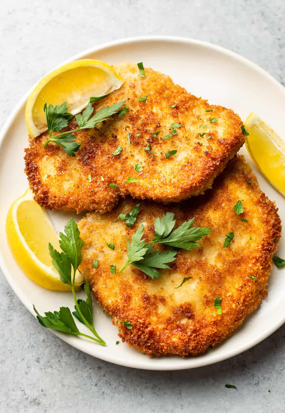 German-Style Pork Schnitzel with Sauerkraut