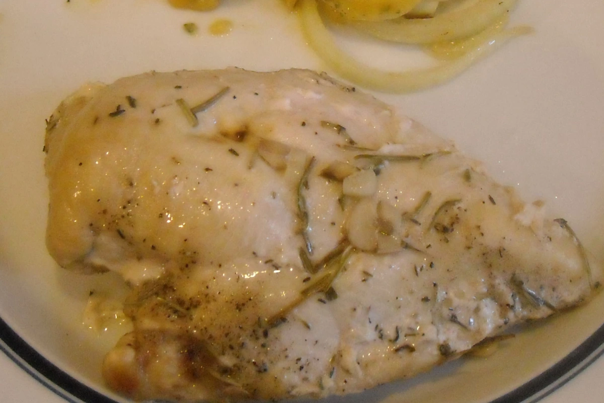 Garlic-Herb Roasted Chicken Breasts