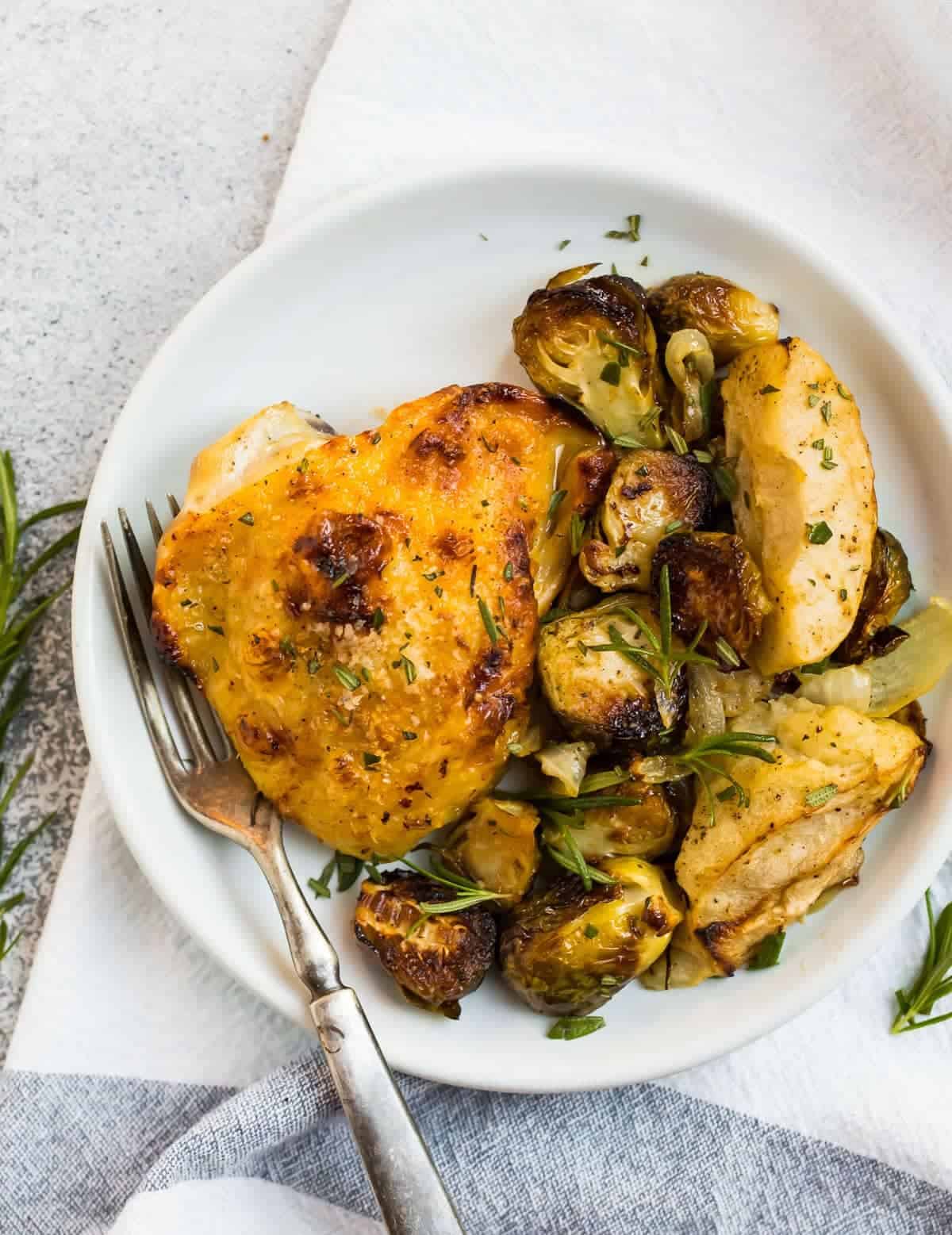 Sun-Dried Tomato and Rosemary Chicken Thighs