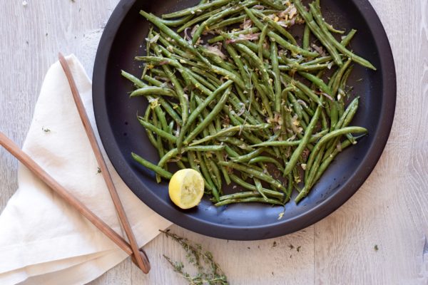 Quick Sautéed Green Beans with Lemon and Thyme