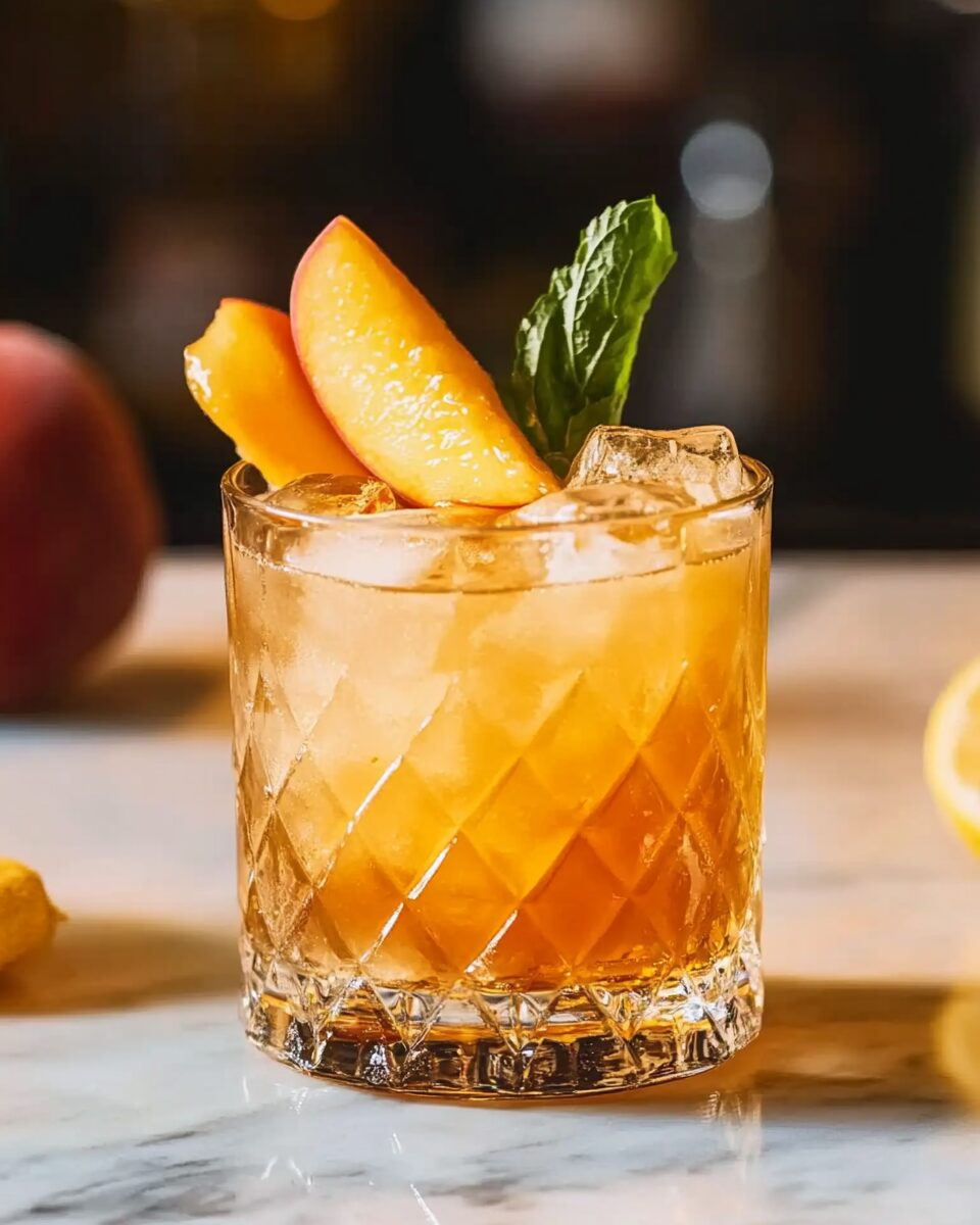 Honey-Minted Bourbon Smash