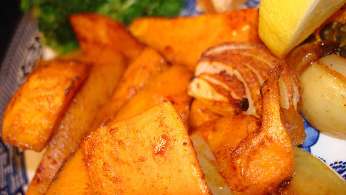 Race and Origin Spiced Sweet Potatoes