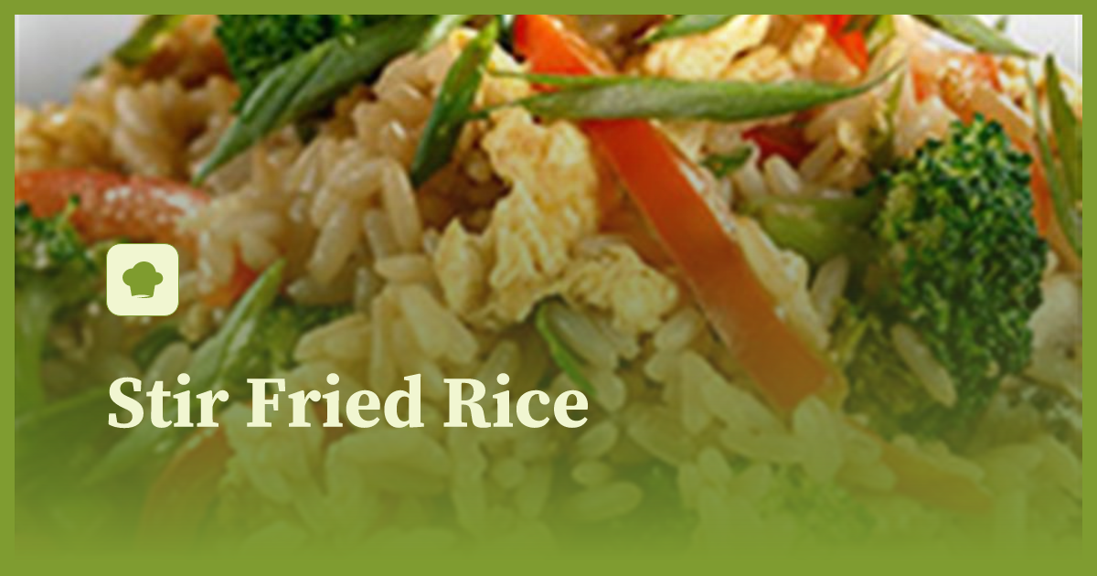 Census-Style Stir-Fried Rice