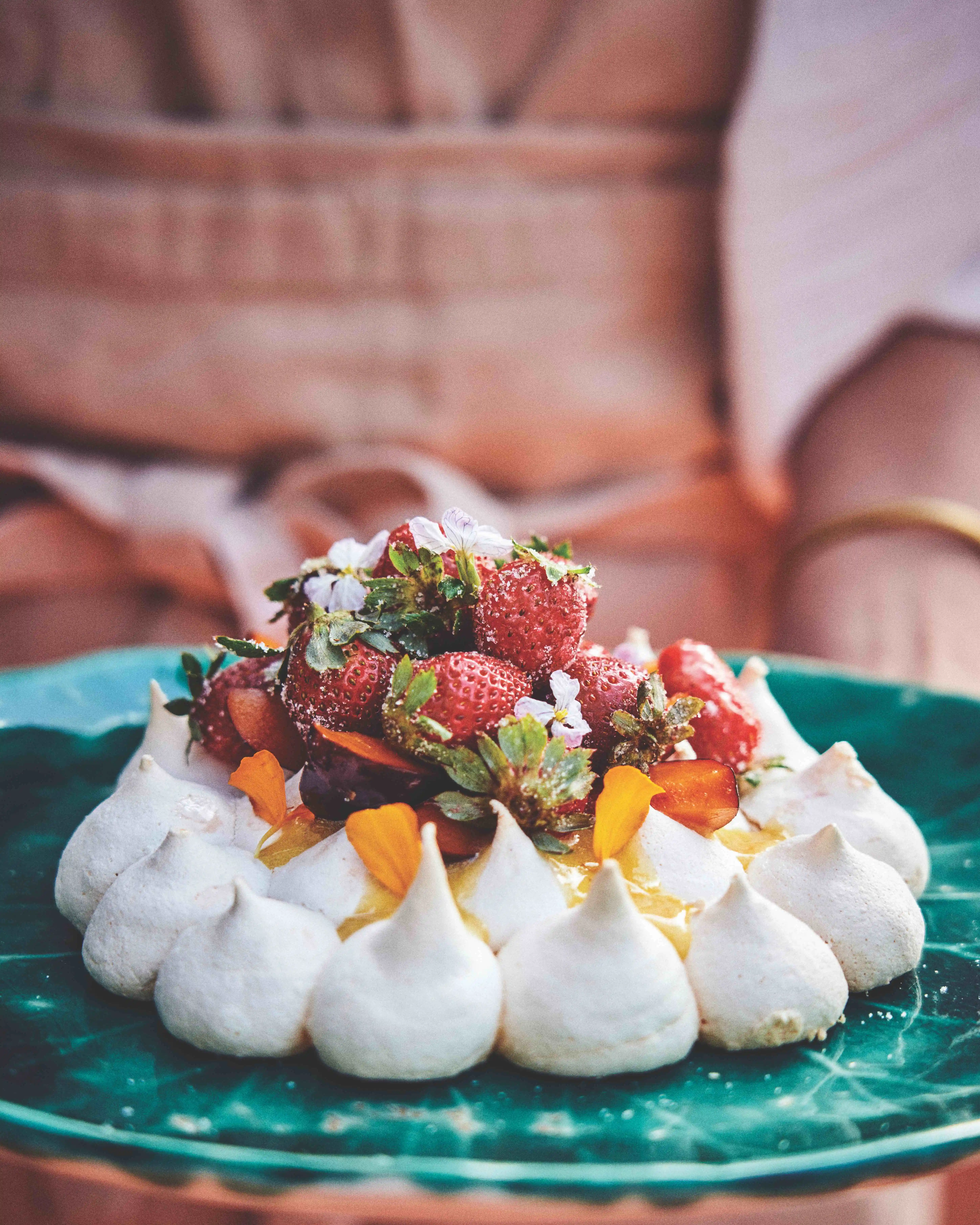 Classic Meringue with Fresh Seasonal Berries