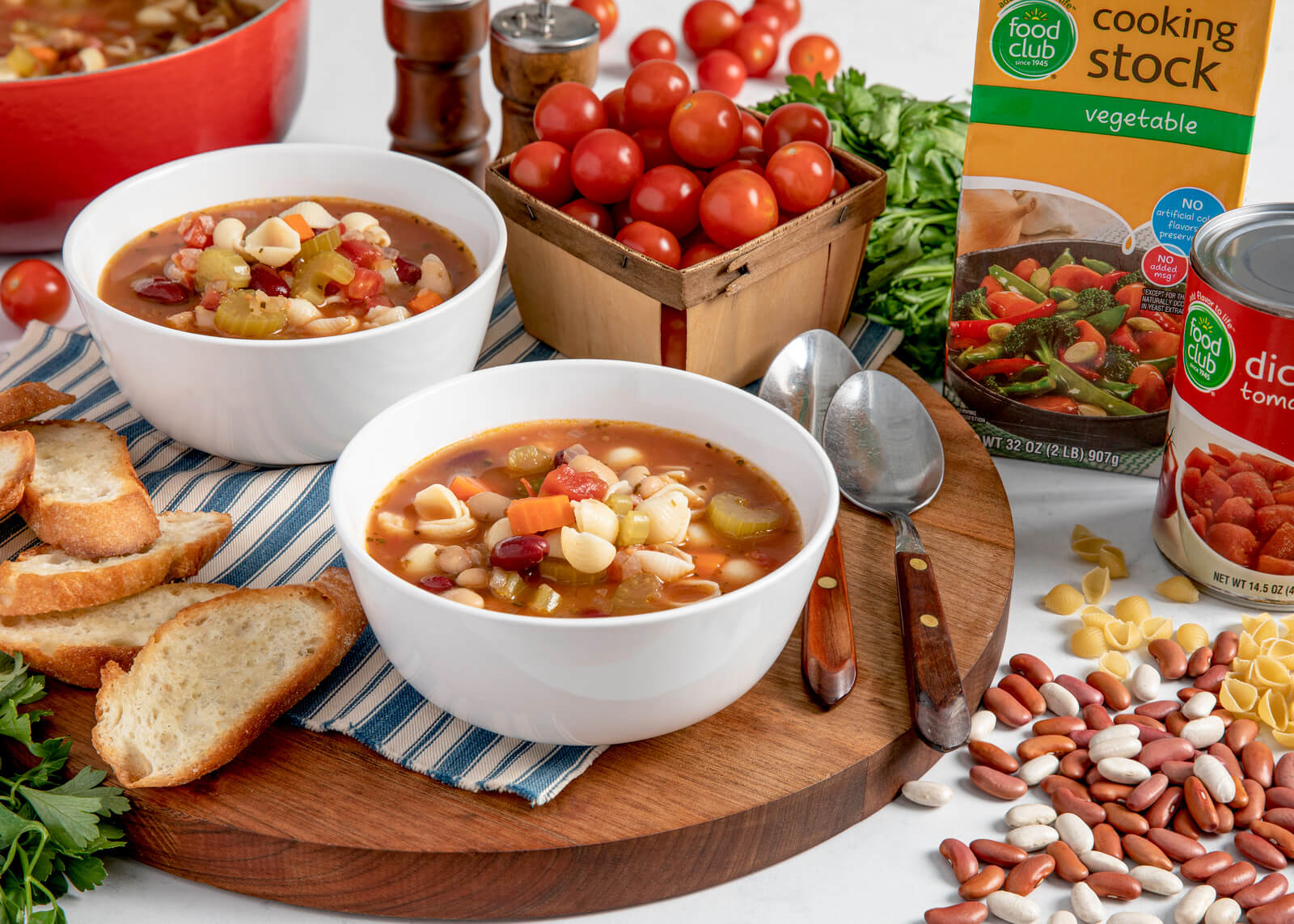 Rainy Day Minestrone Soup