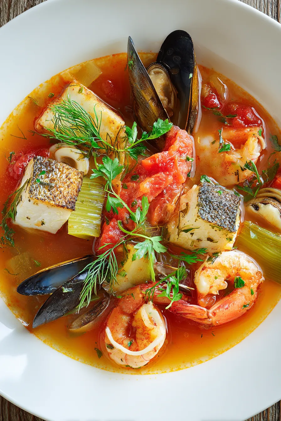 Provençal-Style Seafood Bouillabaisse