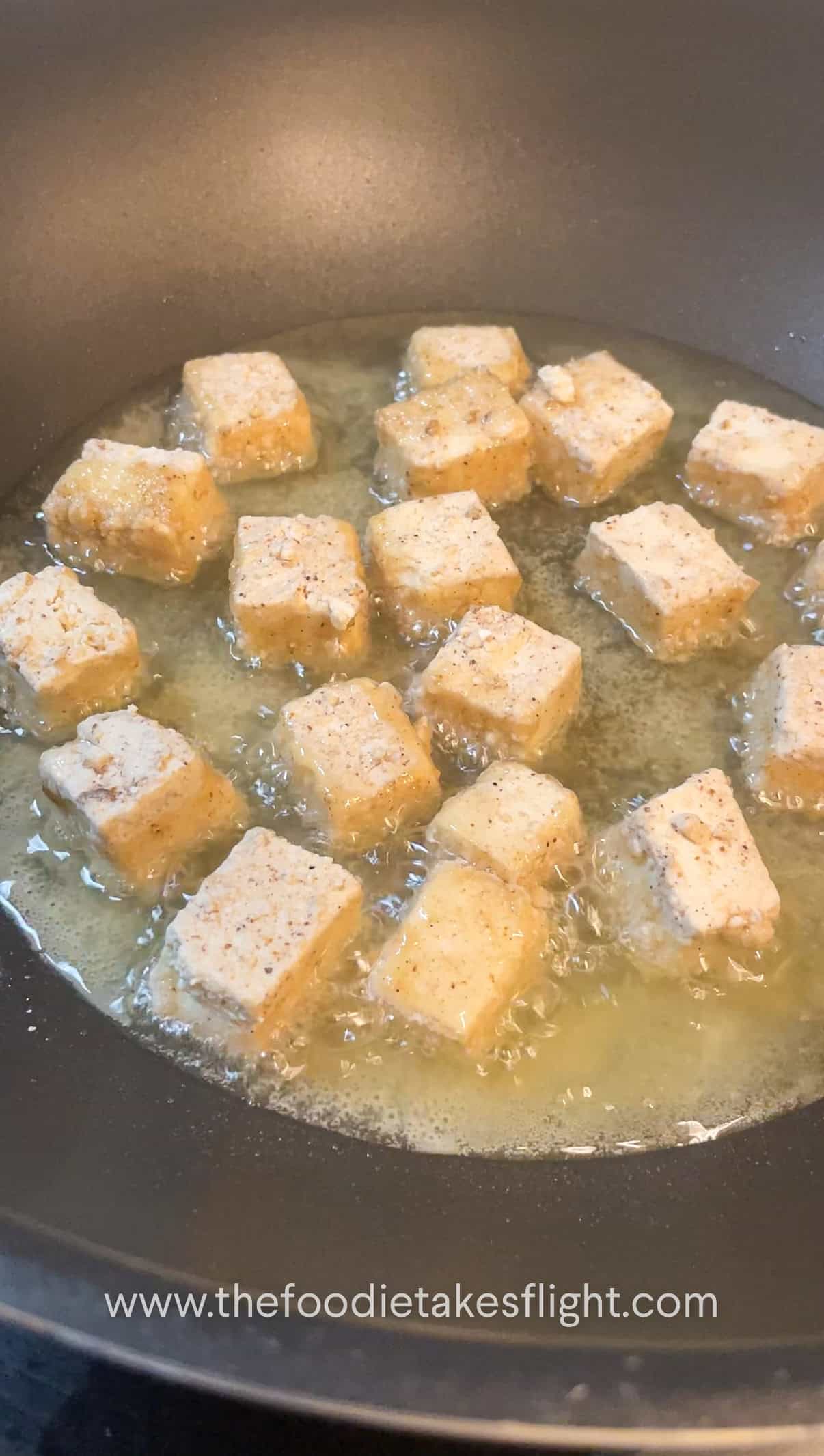 Crispy Tofu 'Reel' Bites with Ginger-Soy Glaze