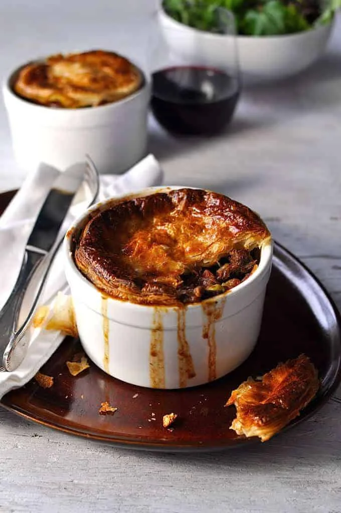 Heritage Beef and Mushroom Pie