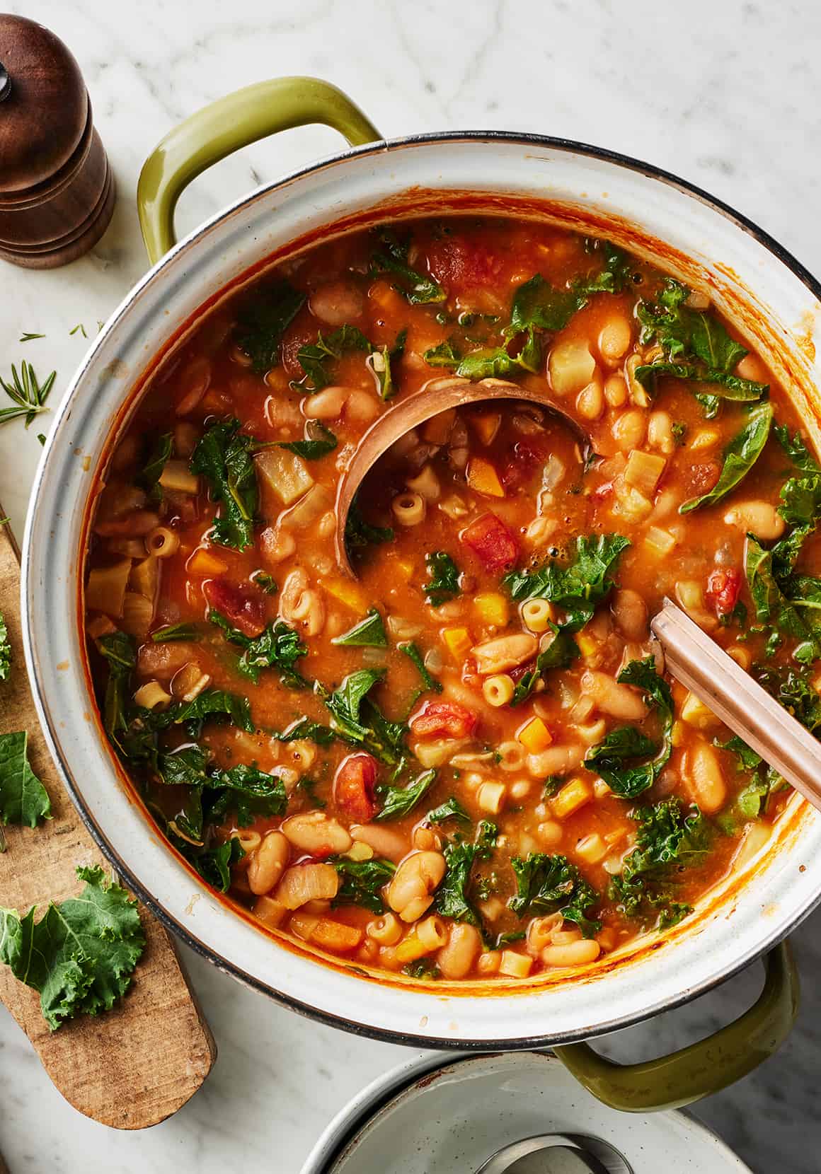 Classic Pasta e Fagioli with Cannellini Beans