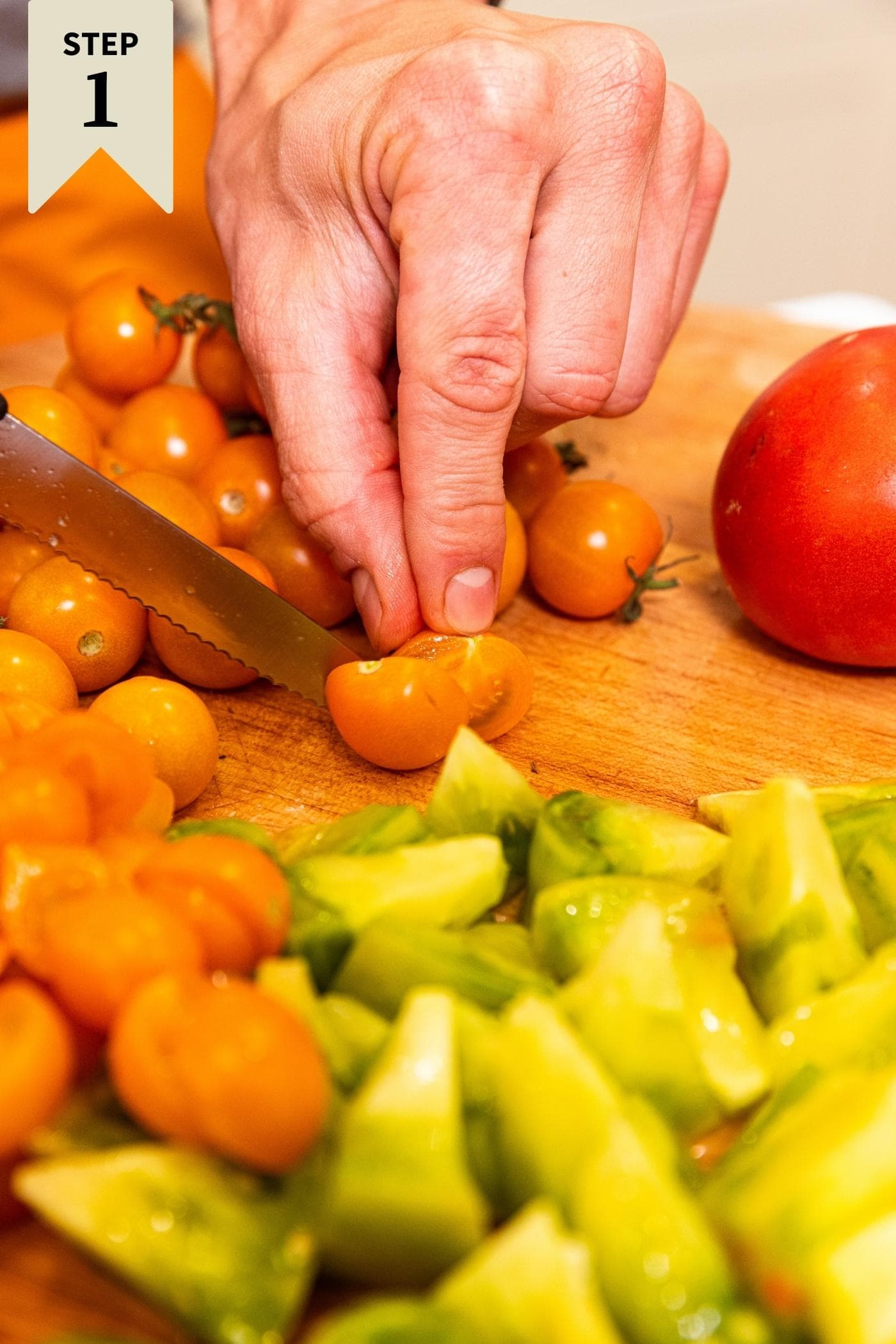 Sun-Ripened Tomato and Herb Pasta