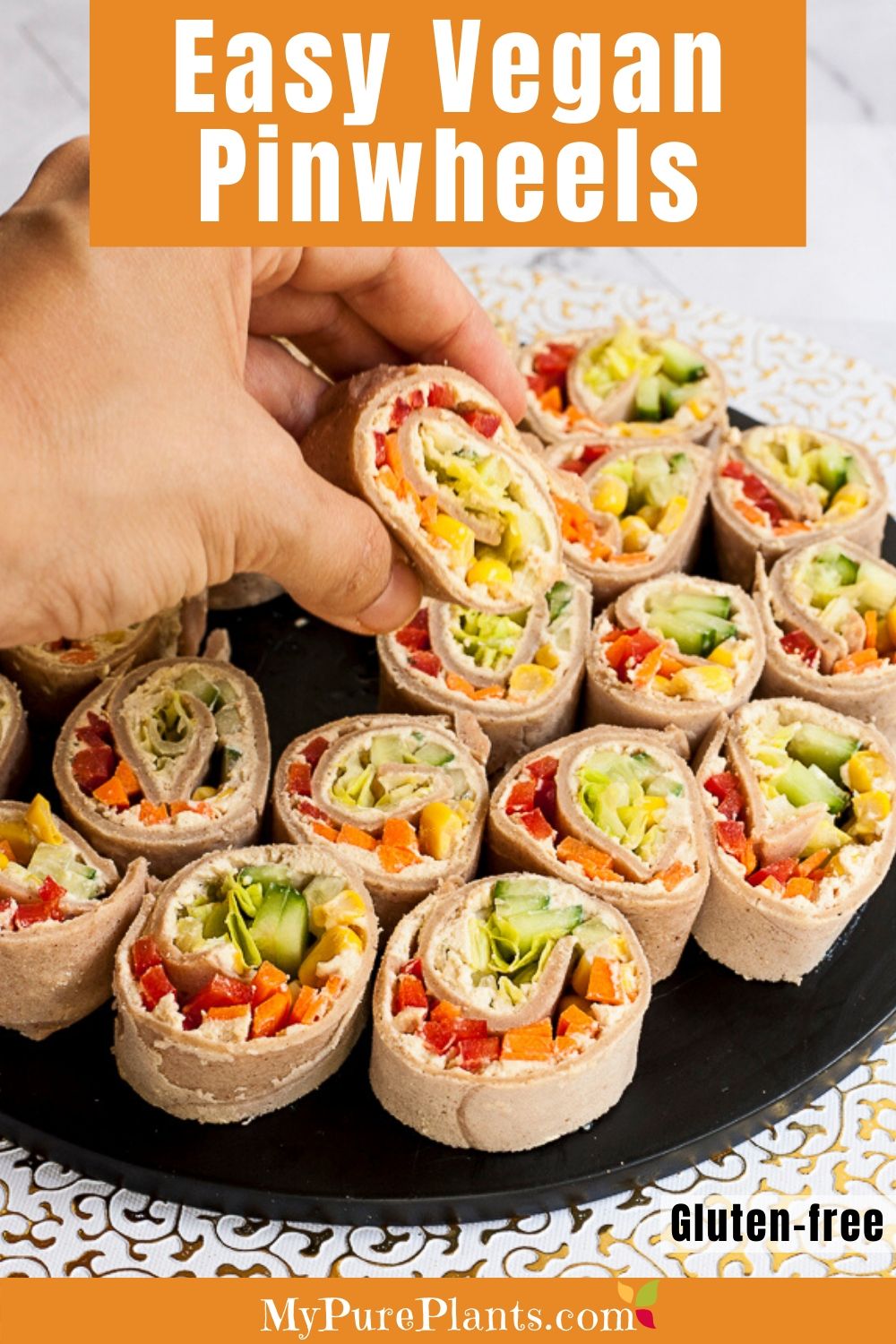 Mini Veggie & Cheese Pinwheels