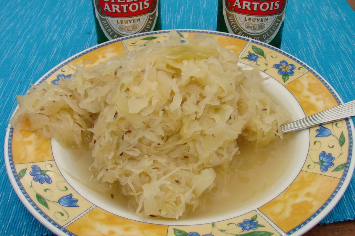 Sausage and Sauerkraut with Caraway Seeds
