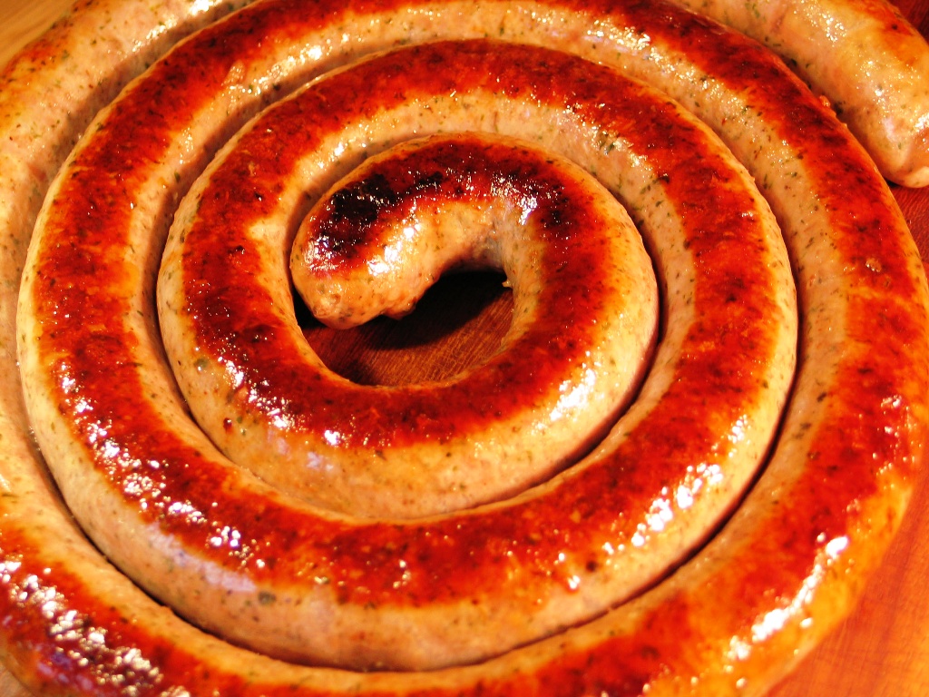 Sausage and Sauerkraut with Caraway Seeds