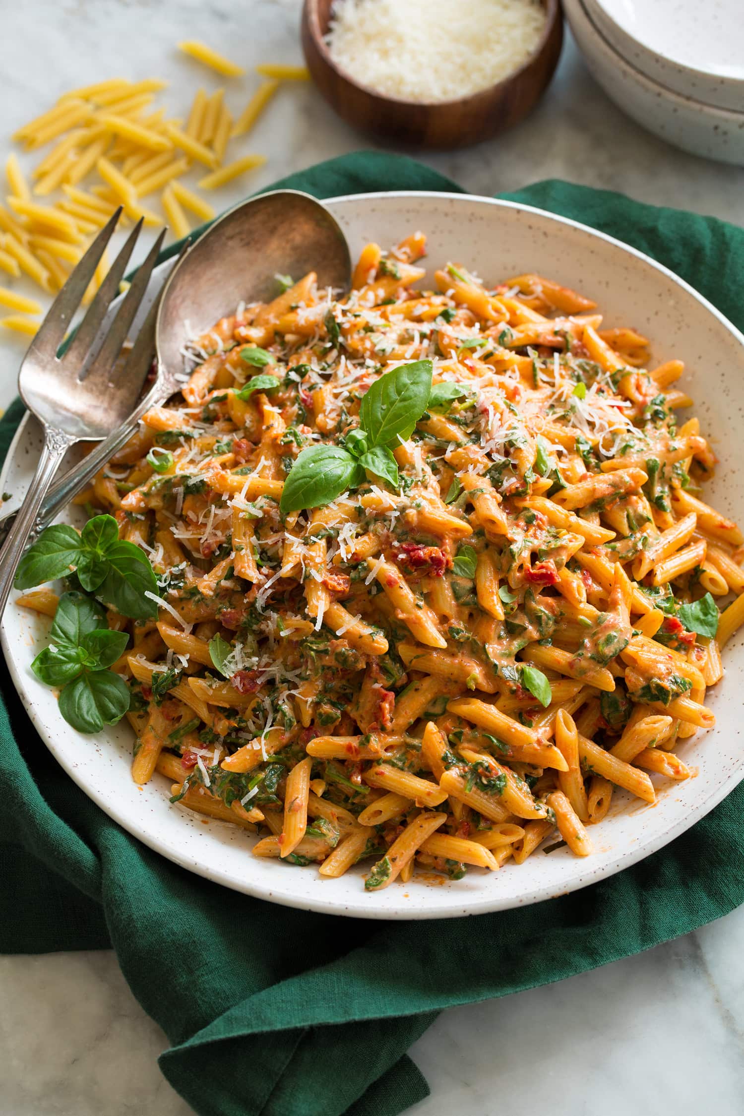 Sun-Dried Tomato Rosemary Pasta
