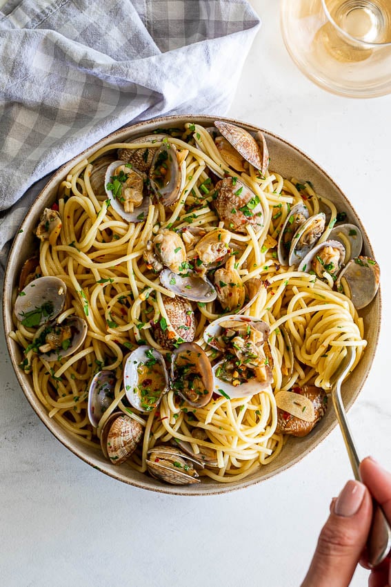 Seafood Pasta alla Vongole