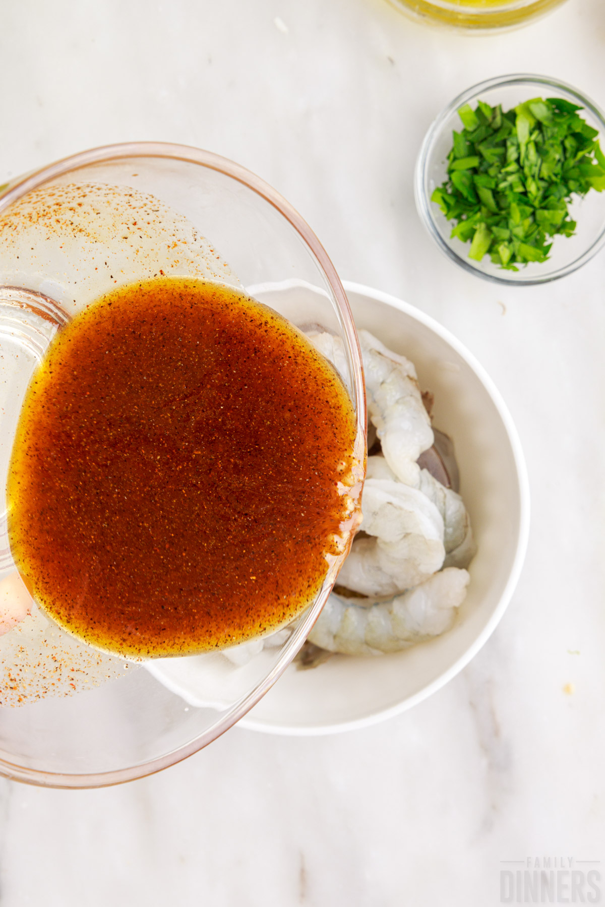 Honey-Sriracha Glazed Shrimp with Lime