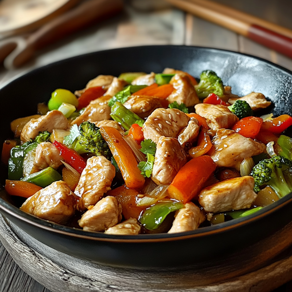 Vegetable Stir-Fry with Soy Sauce