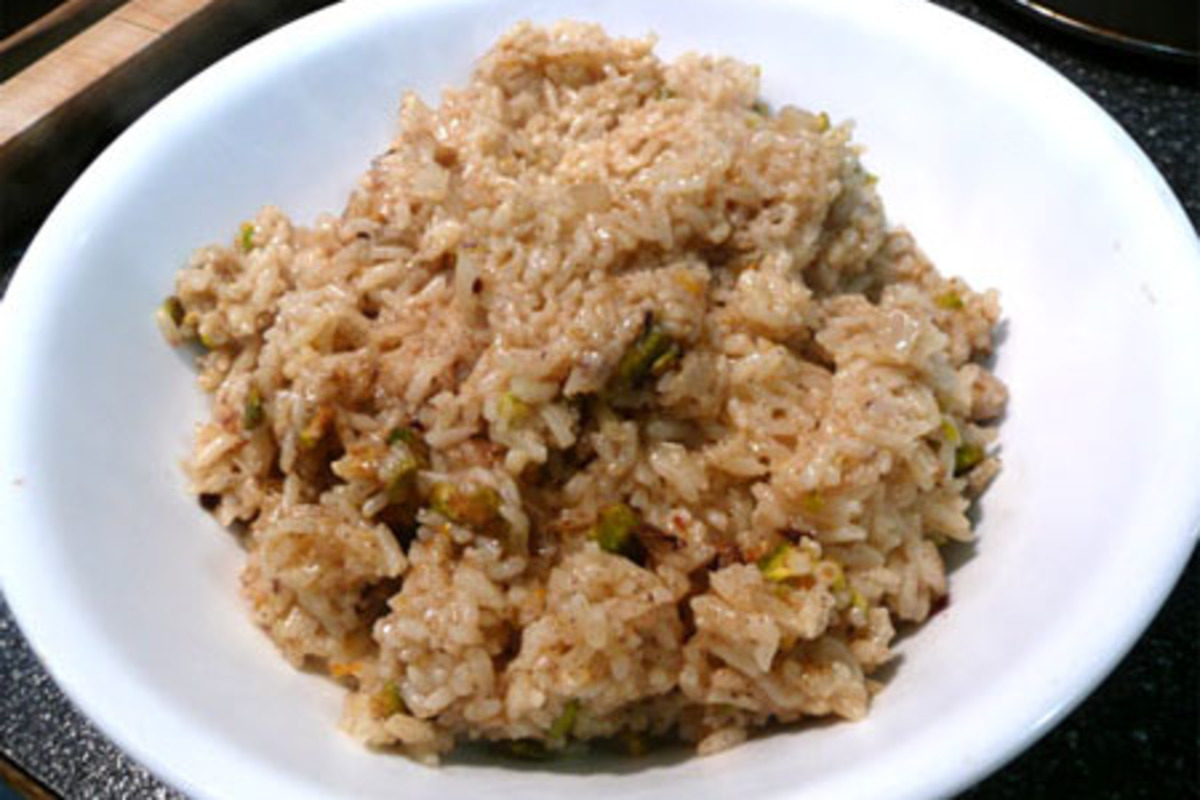 Cinnamon-Scented Lamb and Rice Pilaf