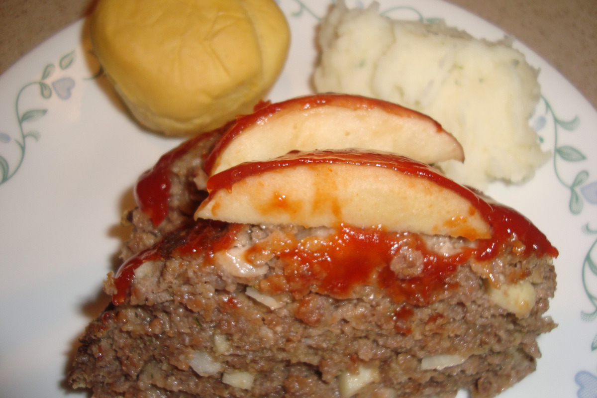 Airborne Meatloaf with Maple and Apple