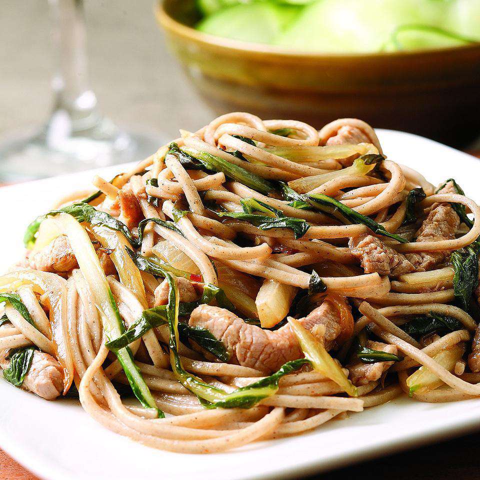 Savory Pork and Bok Choy Stir-Fry