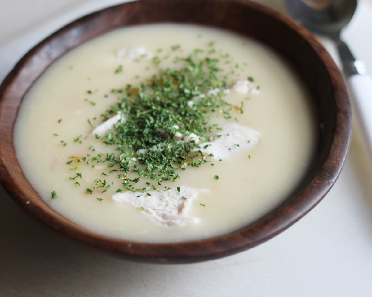 Thyme-Infused Chicken and Vegetable Soup