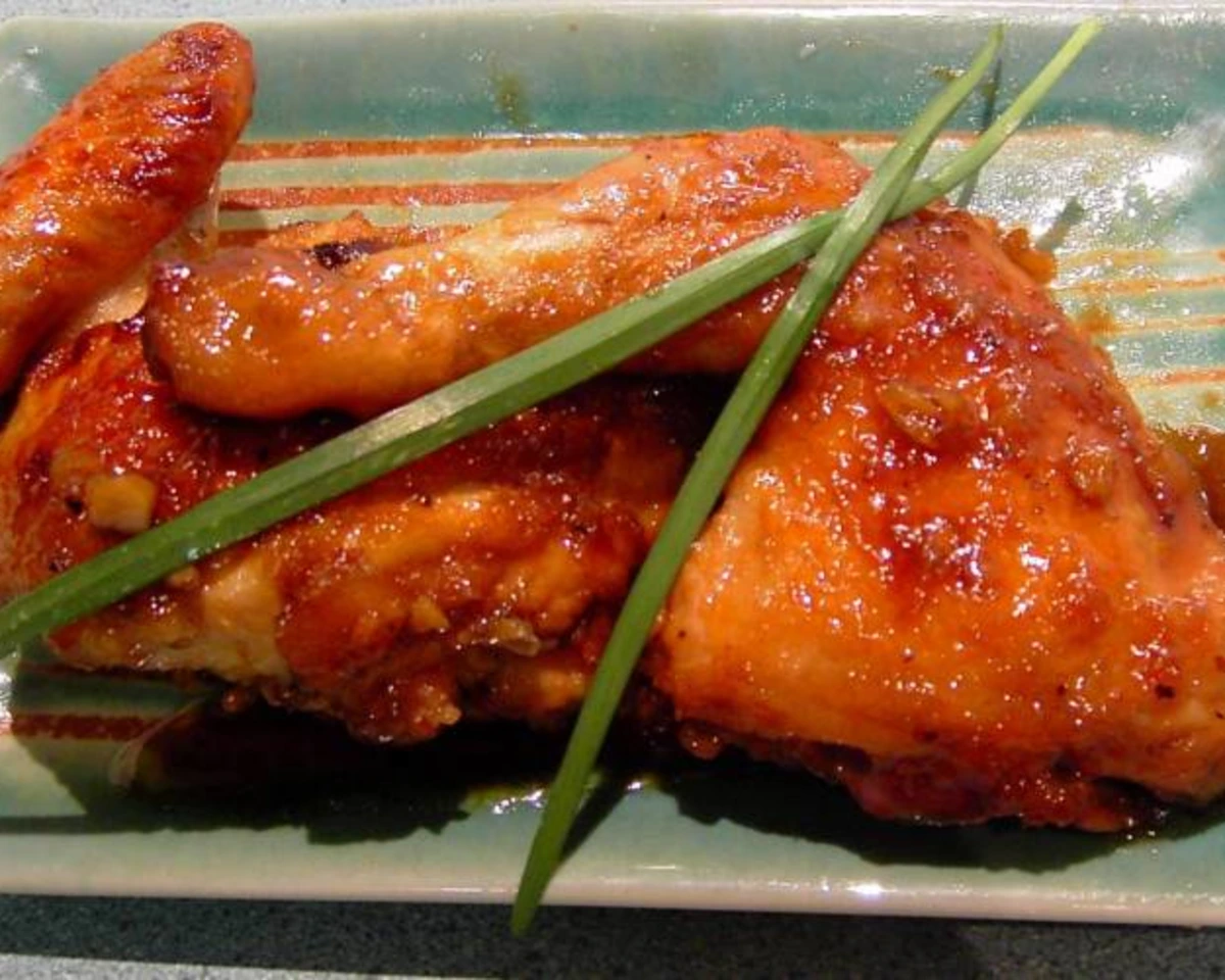 Maple-Glazed Chicken with Wild Rice