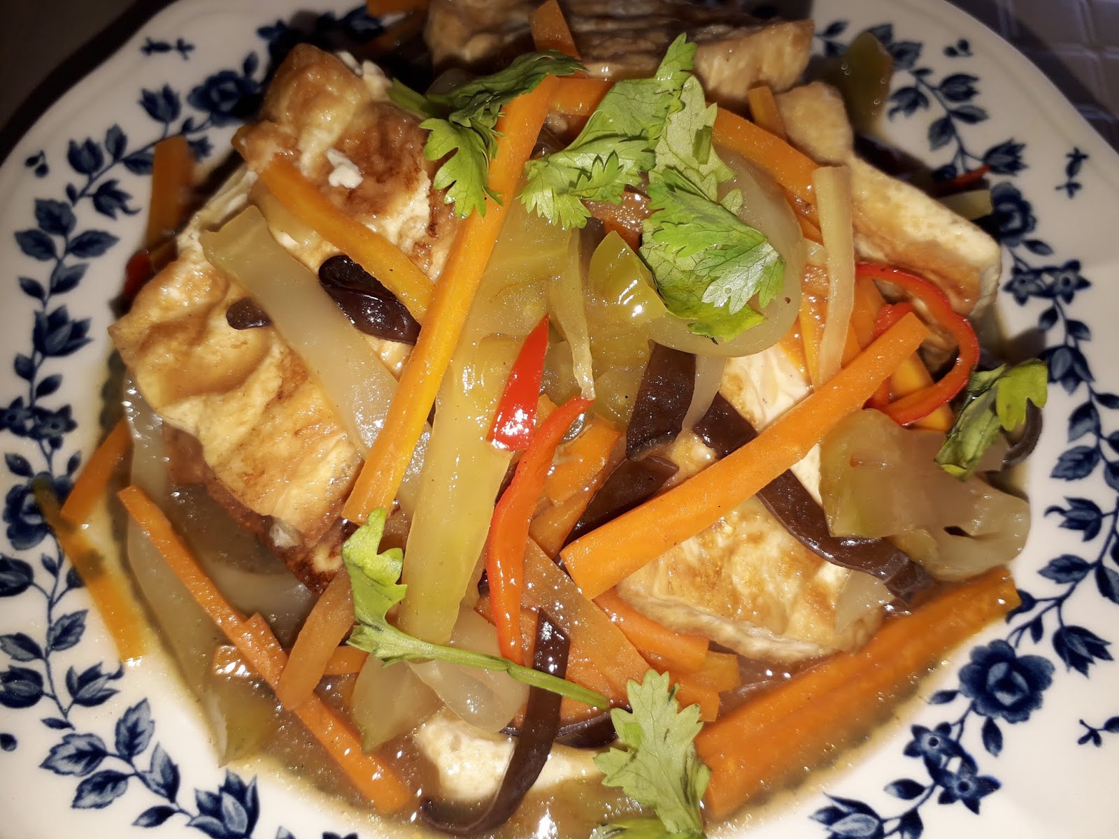 Szechuan Stir-Fried Tofu
